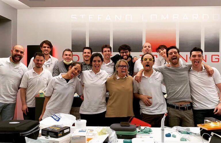 Foto di gruppo classe 2019 Restaurando